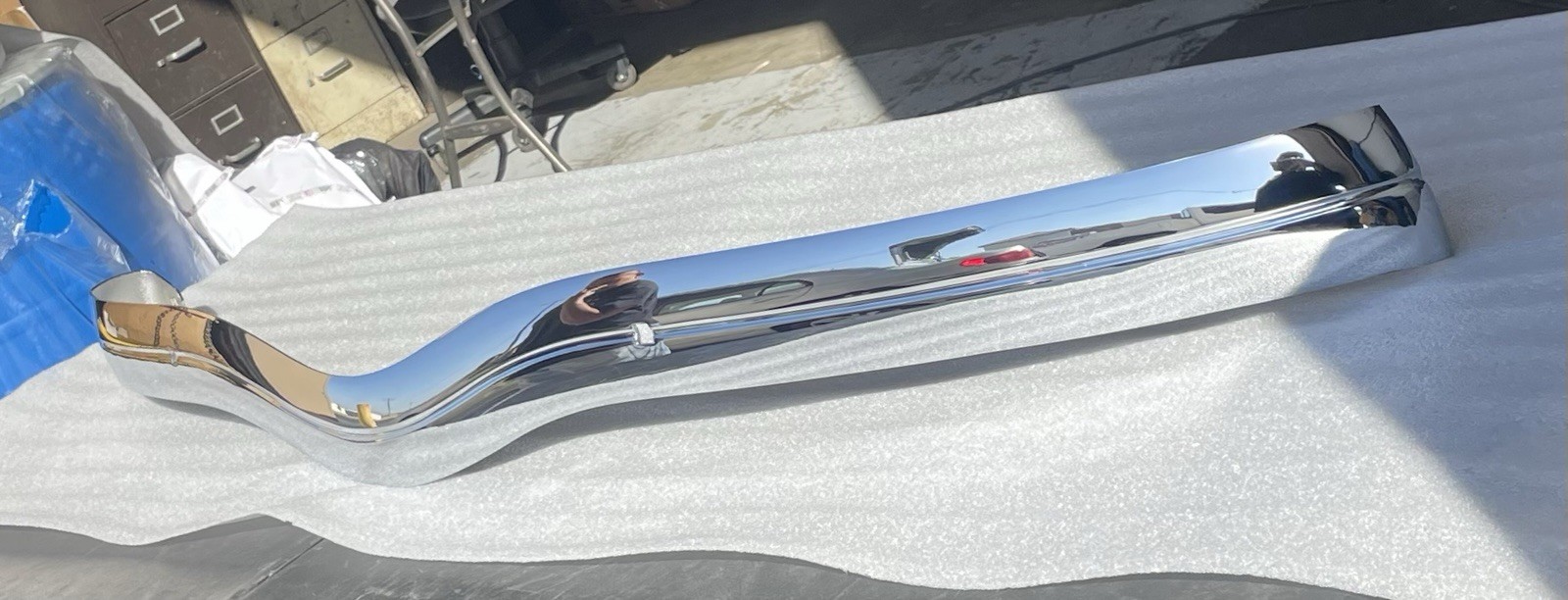 1934 Ford Front Bumper, Original Triple Chrome . 1934 Ford Front Bumper, Original Triple Chrome .