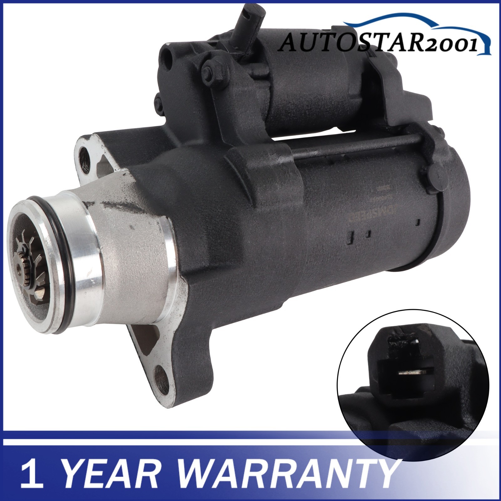 STARTER 31400053 For Harley Davidson Motor Black M8 Touring 2017-2023 NEW