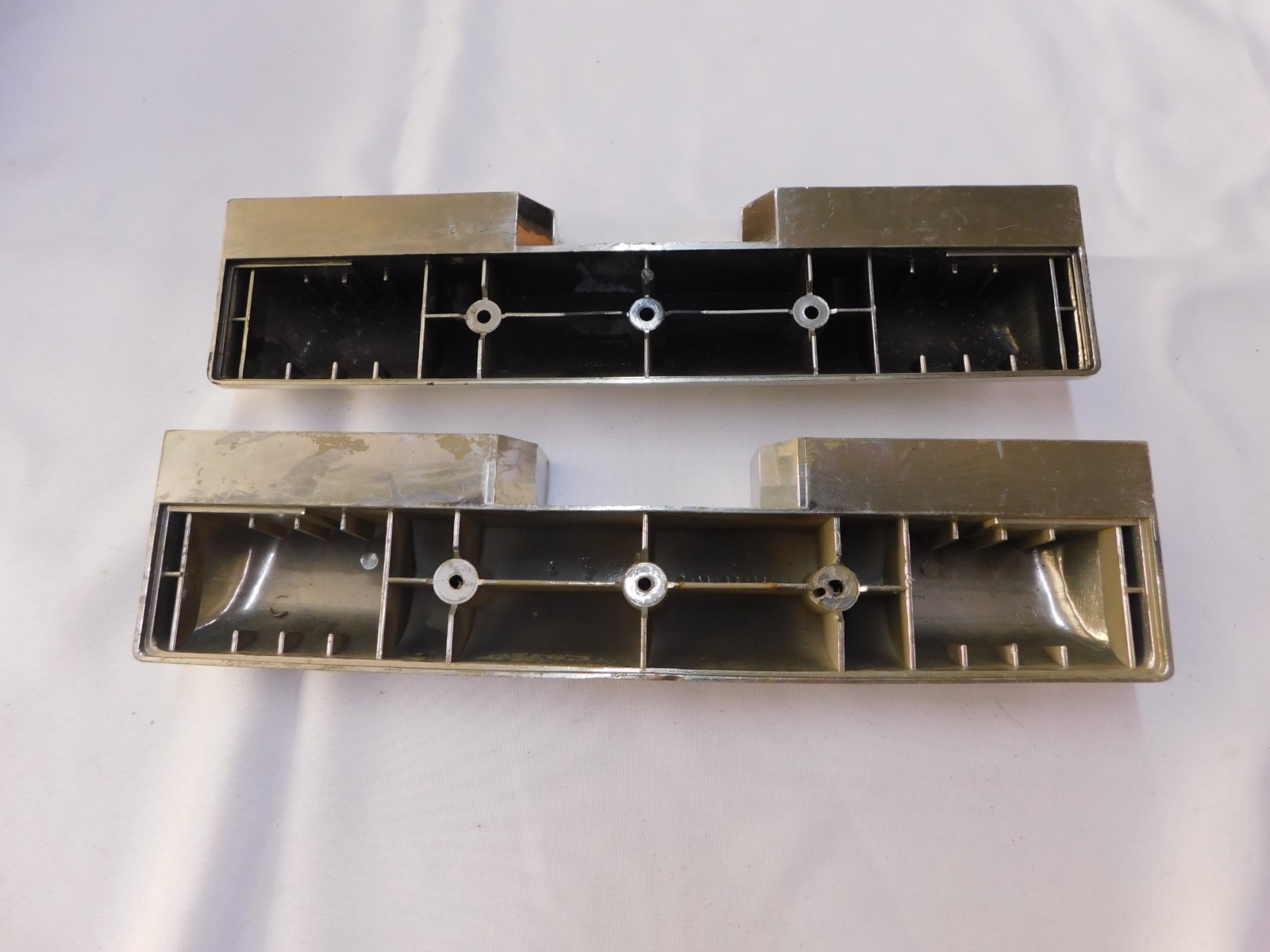 NOS OEM Ford 1965 1966 Galaxie 500 Interior Arm Rest Bases Rests w/ Issues