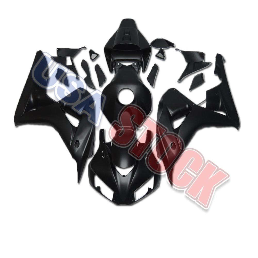 SN Matte Black Injection Fairing Bodywork Plastic for Honda 06-07 CBR1000RR z03