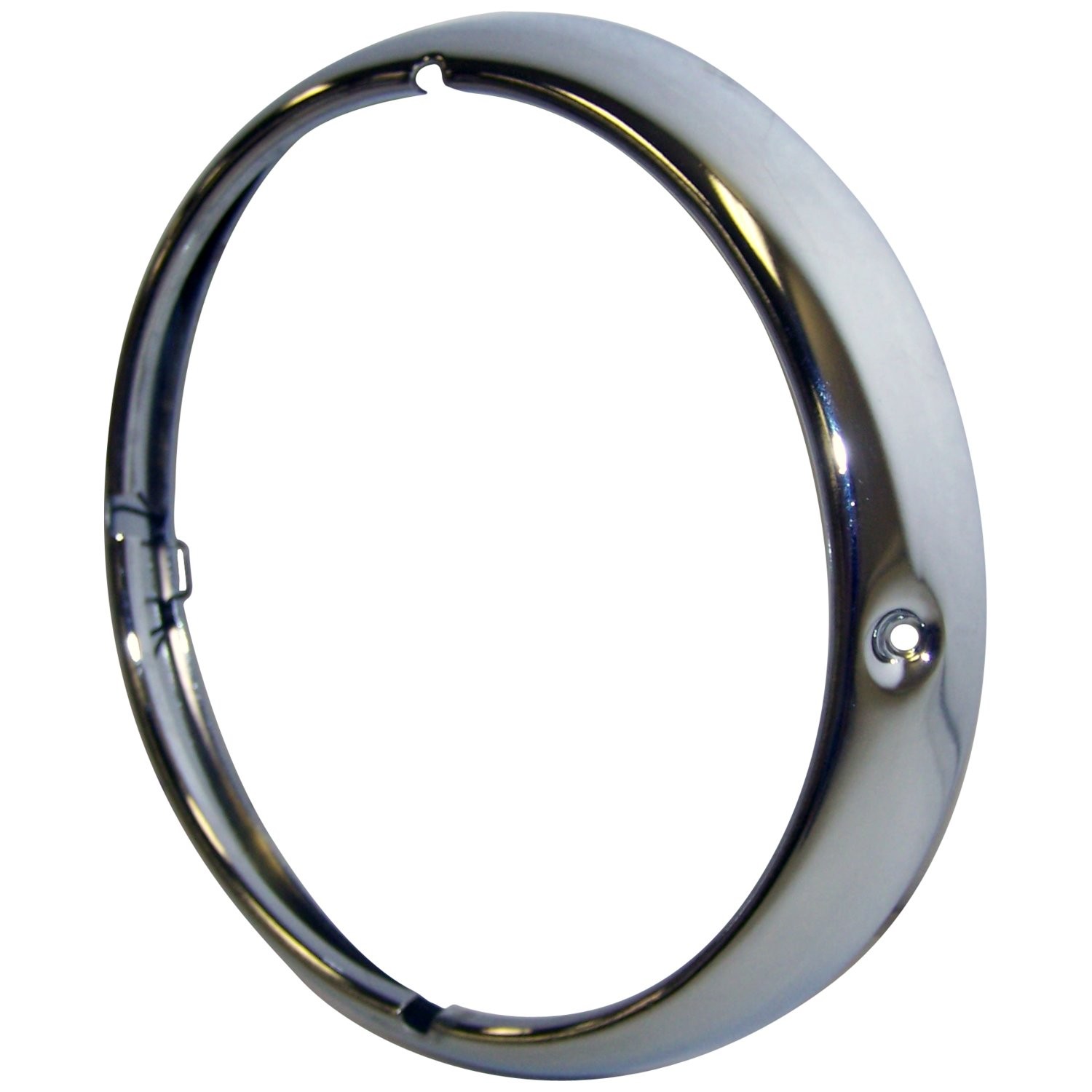 Crown Headlight Bezel Front Left or Right for 46-71 Jeep & Willys Vehicles Crown Headlight Bezel Front Left or Right for 46-71 Jeep & Willys Vehicles