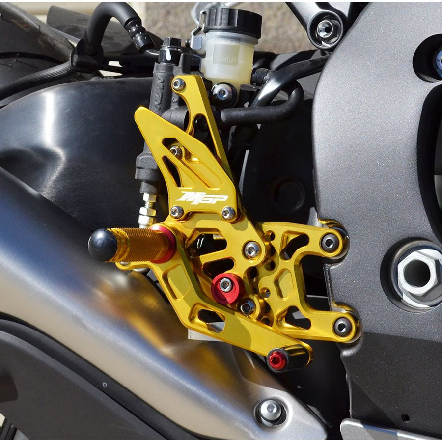 Hotbodies Racing MGP Rearsets - Gold 40801-2501
