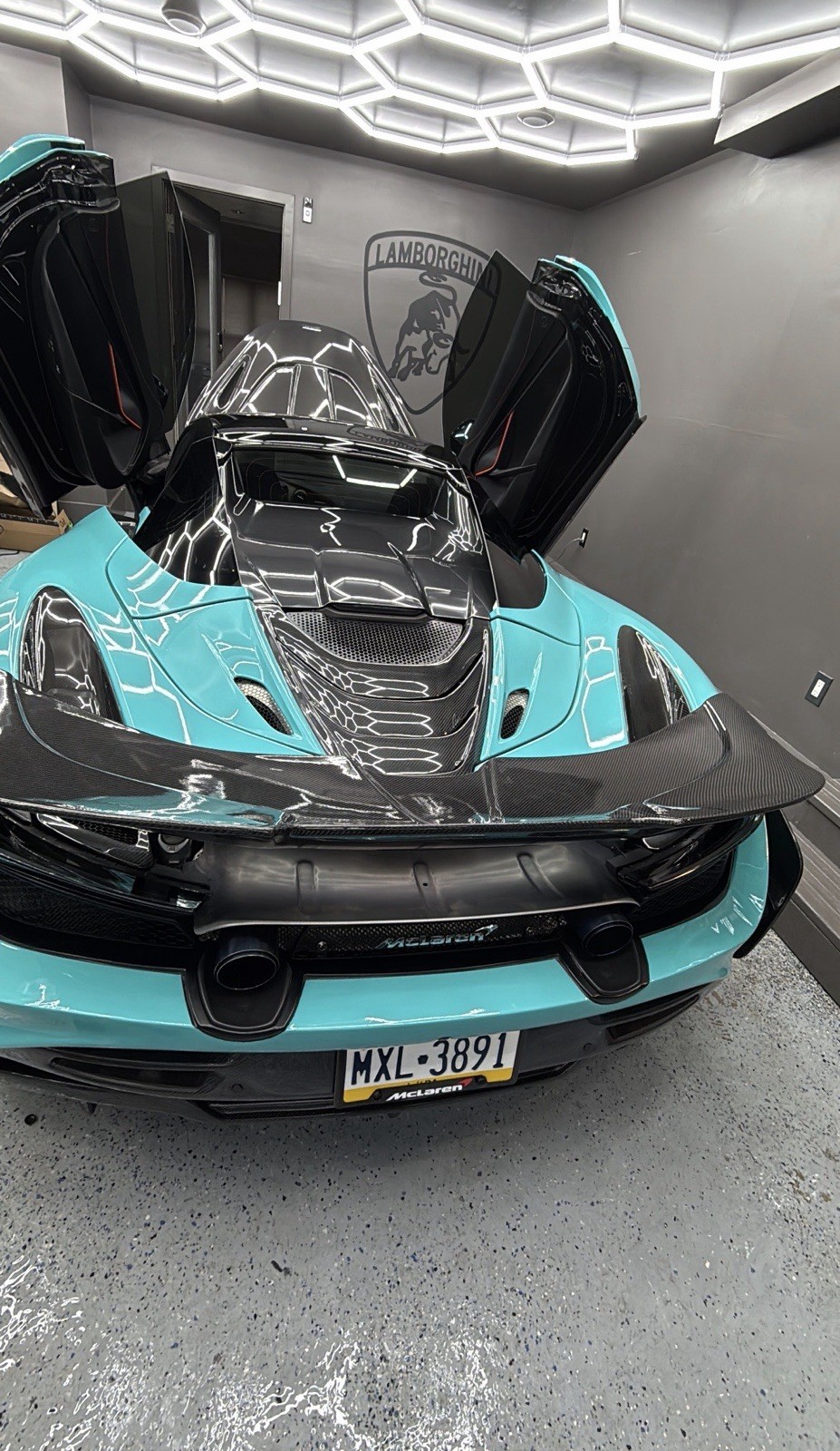 McLaren 720s Ryft Style Rear Wing Spoiler Carbon Fiber Brand New 