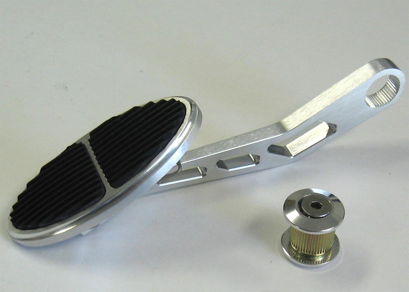 Lokar Billet Oval Throttle Pedal Assembly For Drive-By-Wire W/Insert DBW-6104