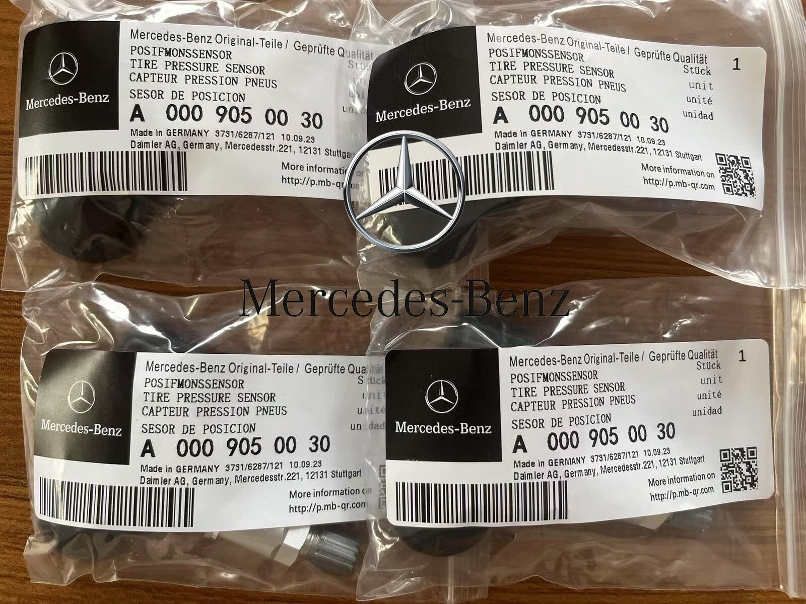 4PCS A0009050030 Genuine OEM ORIGINAL Benz TIRE PRESSURE MONITORING SENSORS TPMS 4PCS A0009050030 Genuine OEM ORIGINAL Benz TIRE PRESSURE MONITORING SENSORS TPMS