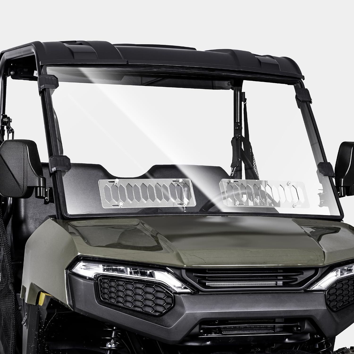 StarknightMT Front Windshield with Sliding Window for Polaris Ranger 500 2026+