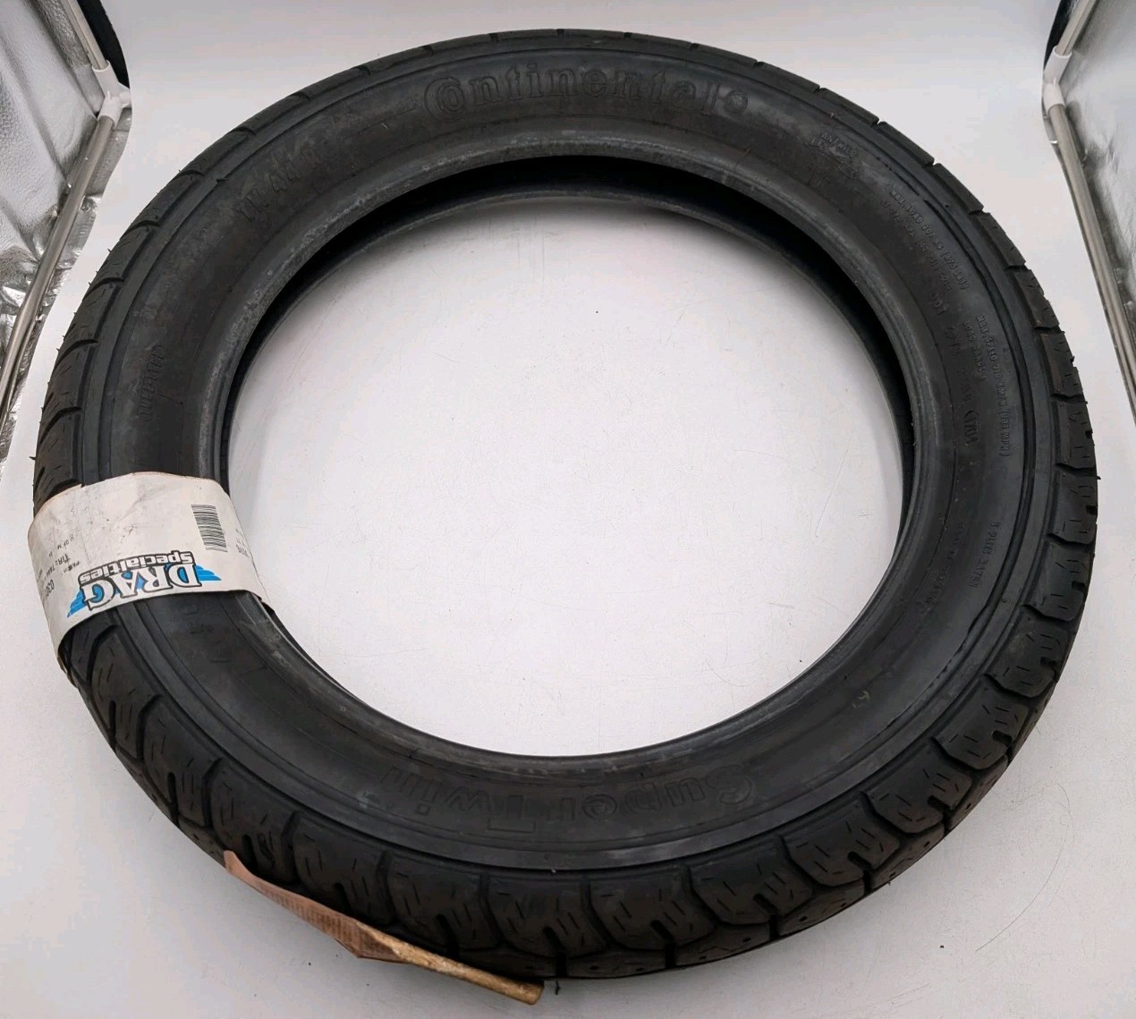 NOS Continental Super Twin TK44 M/C 67 H 4.50-17 Drag 0306-0076