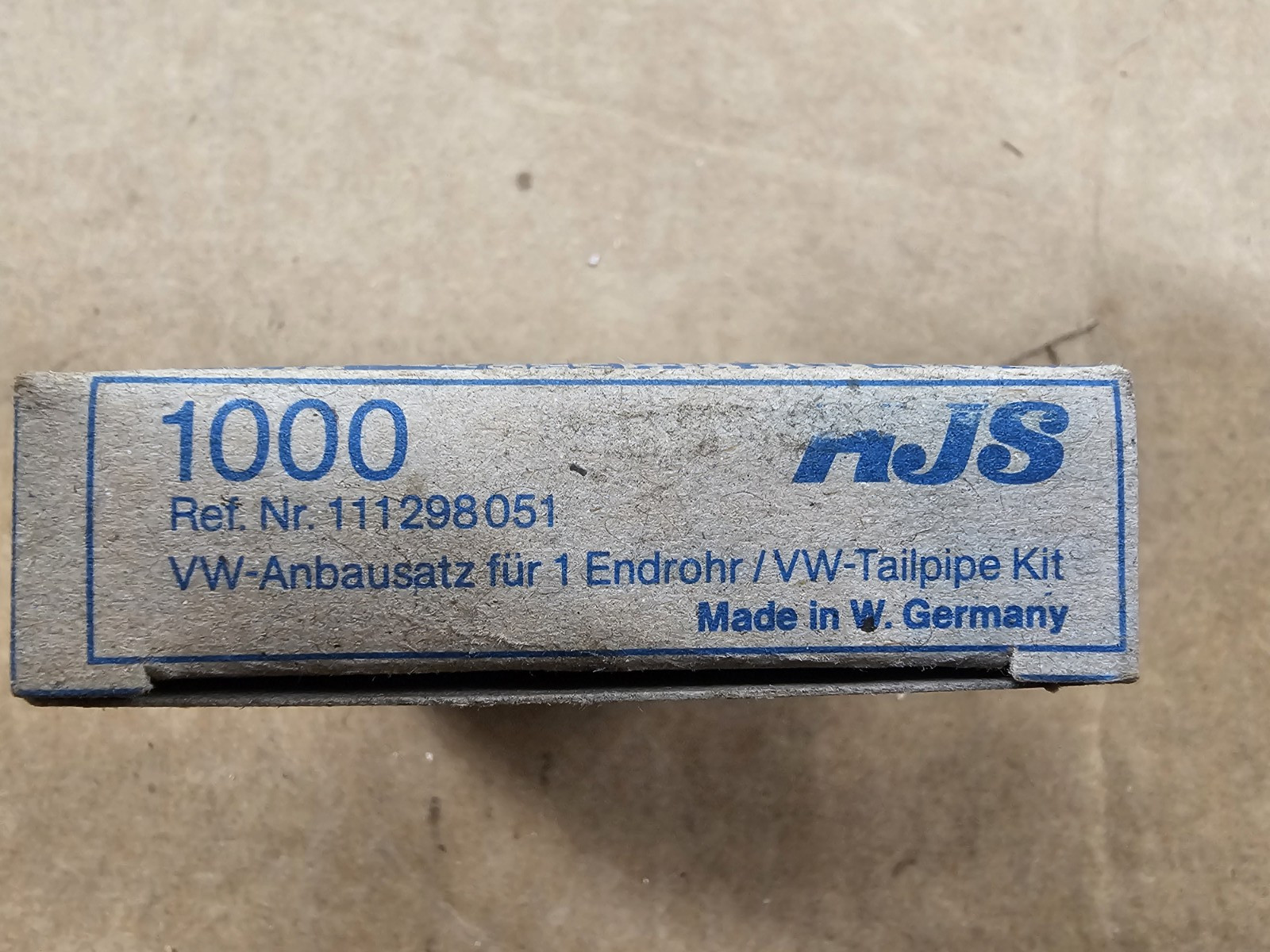 2 Pack 111298051 Vintage 1960-70s VW TAIL PIPE CLAMP KIT GERMANY 2 Pack 2 Pack 111298051 Vintage 1960-70s VW TAIL PIPE CLAMP KIT GERMANY 2 Pack