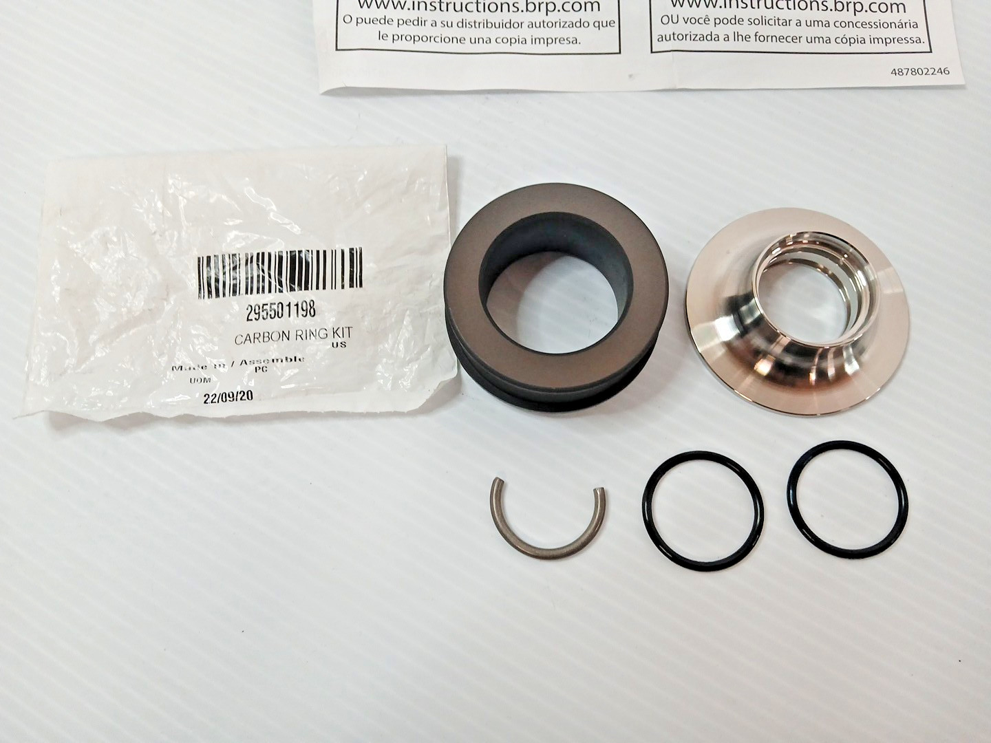 Carbon Ring Kit 2018 - 2021 Sea Doo 295501198, 295501196