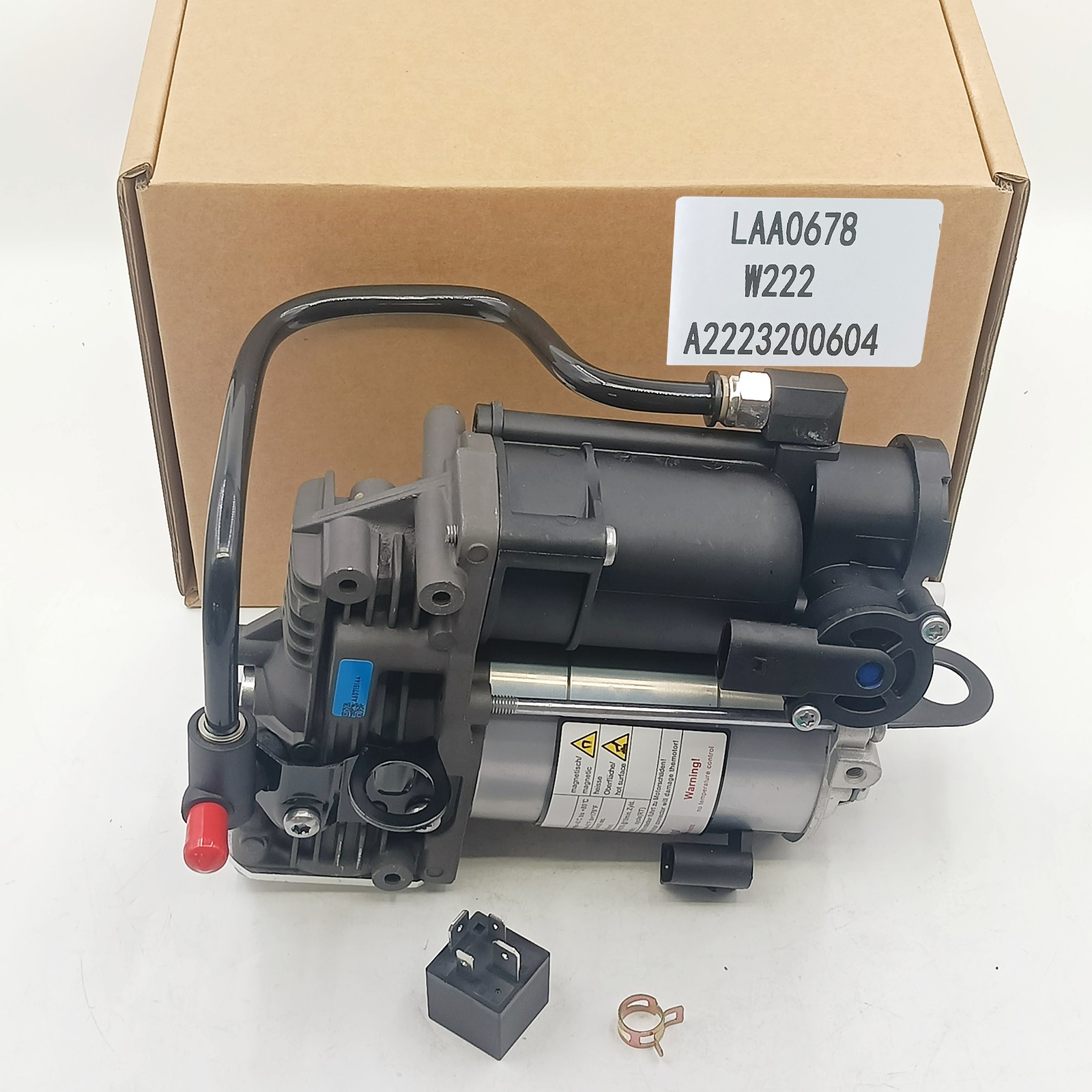 NEW Air Suspension Compressor Pump For Mercedes W222 V222 S400 S500 S550 S63 AMG