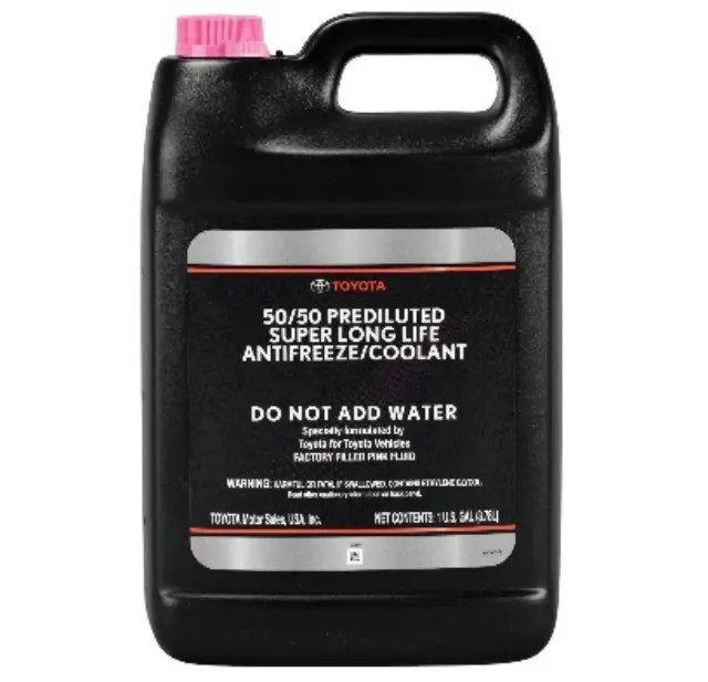 Genuine  Toyota 50/50 Pre-Diluted Super Long LifeAntifreeze/Coolant 00272-SLLC2