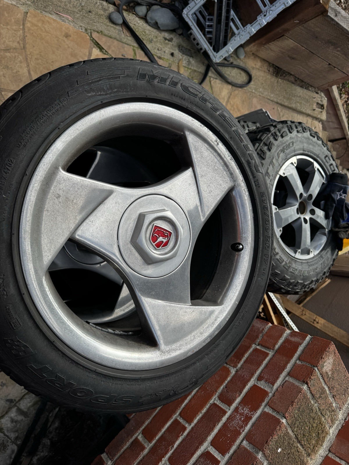 Set Of 4 Dodge Viper RT/10 Gen1 OEM Wheels 17\