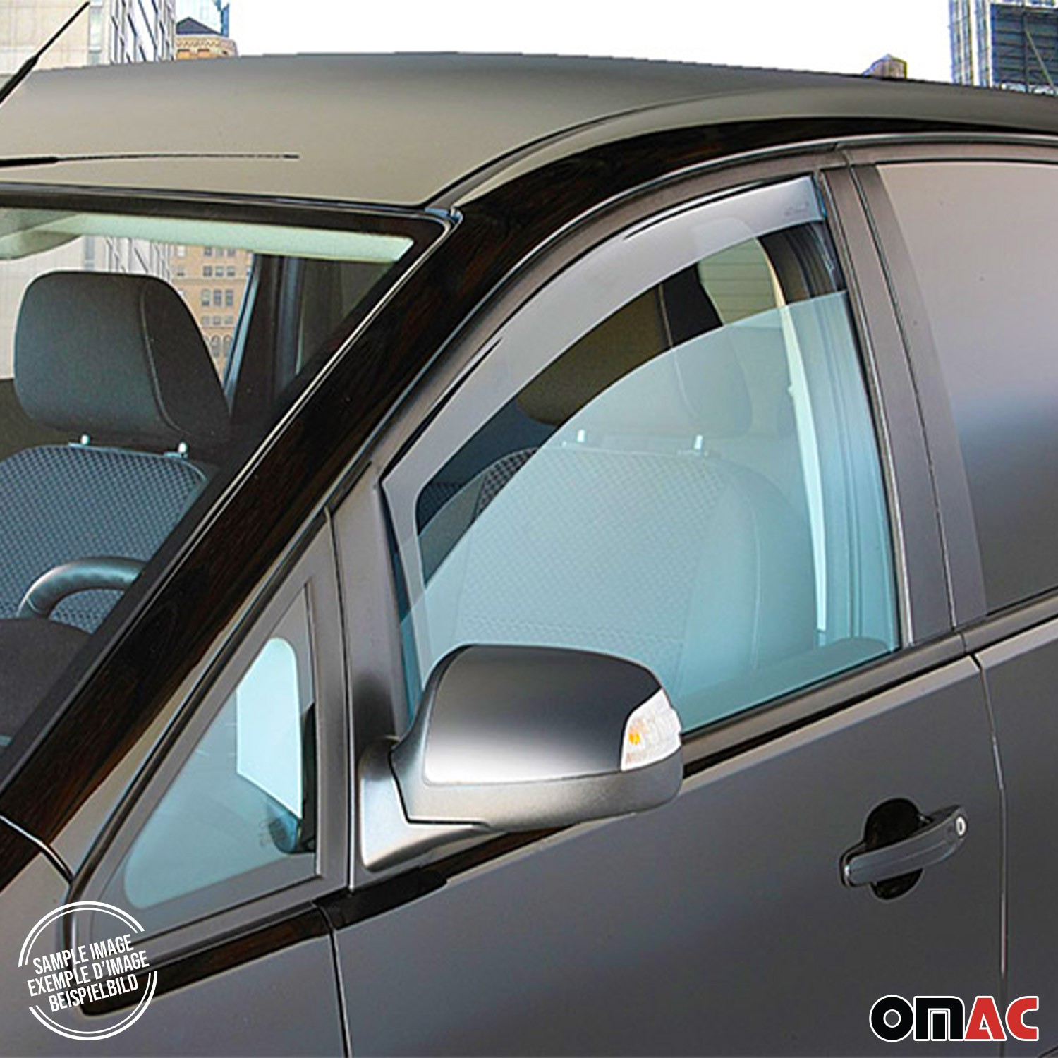 MERCEDES VITO W447 2014- KIT Hood Deflector + Wind Deflector 2Pcs