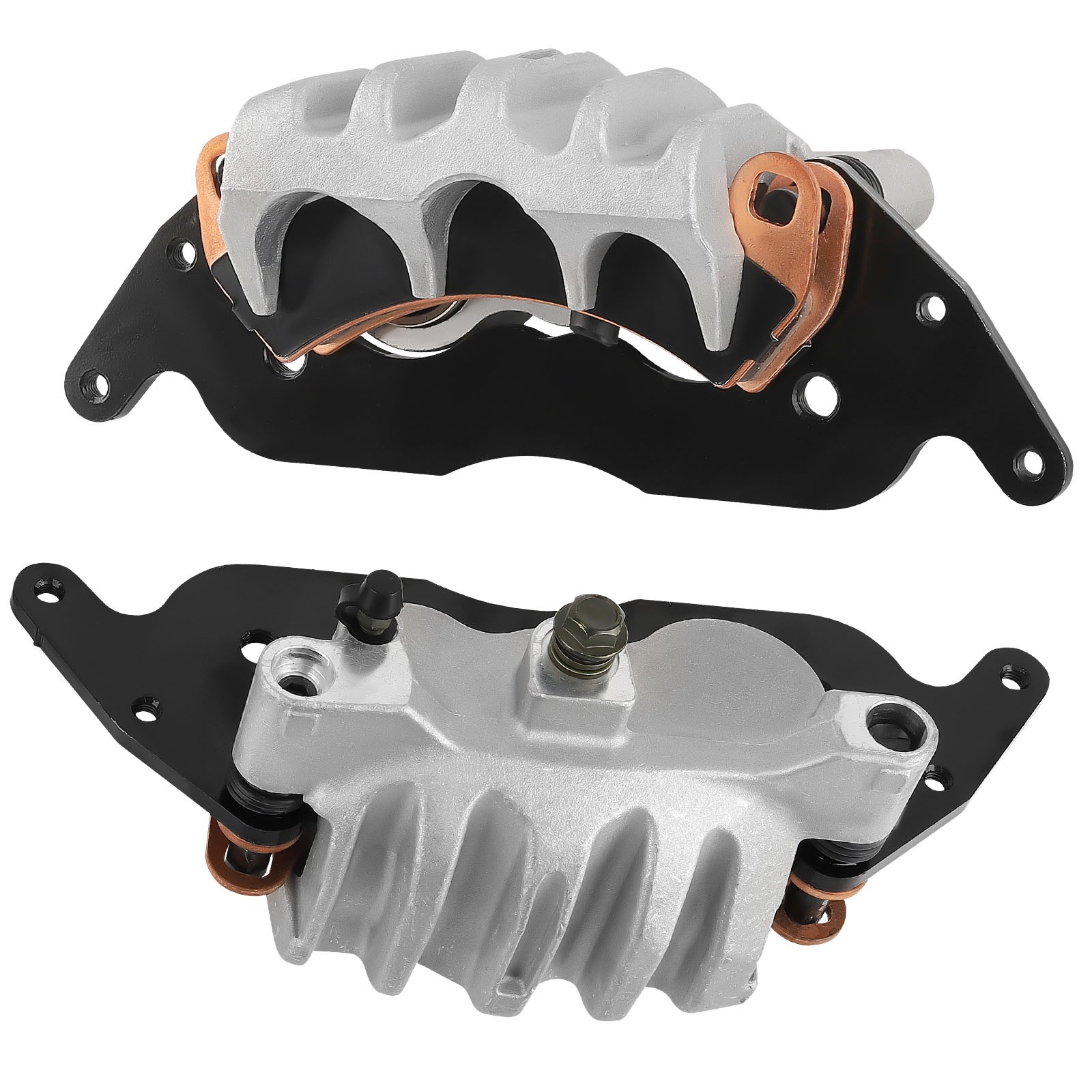 Front L&R Brake Calipers & Sintered Pad Set For RZR Turbo 2016-2021 1912473