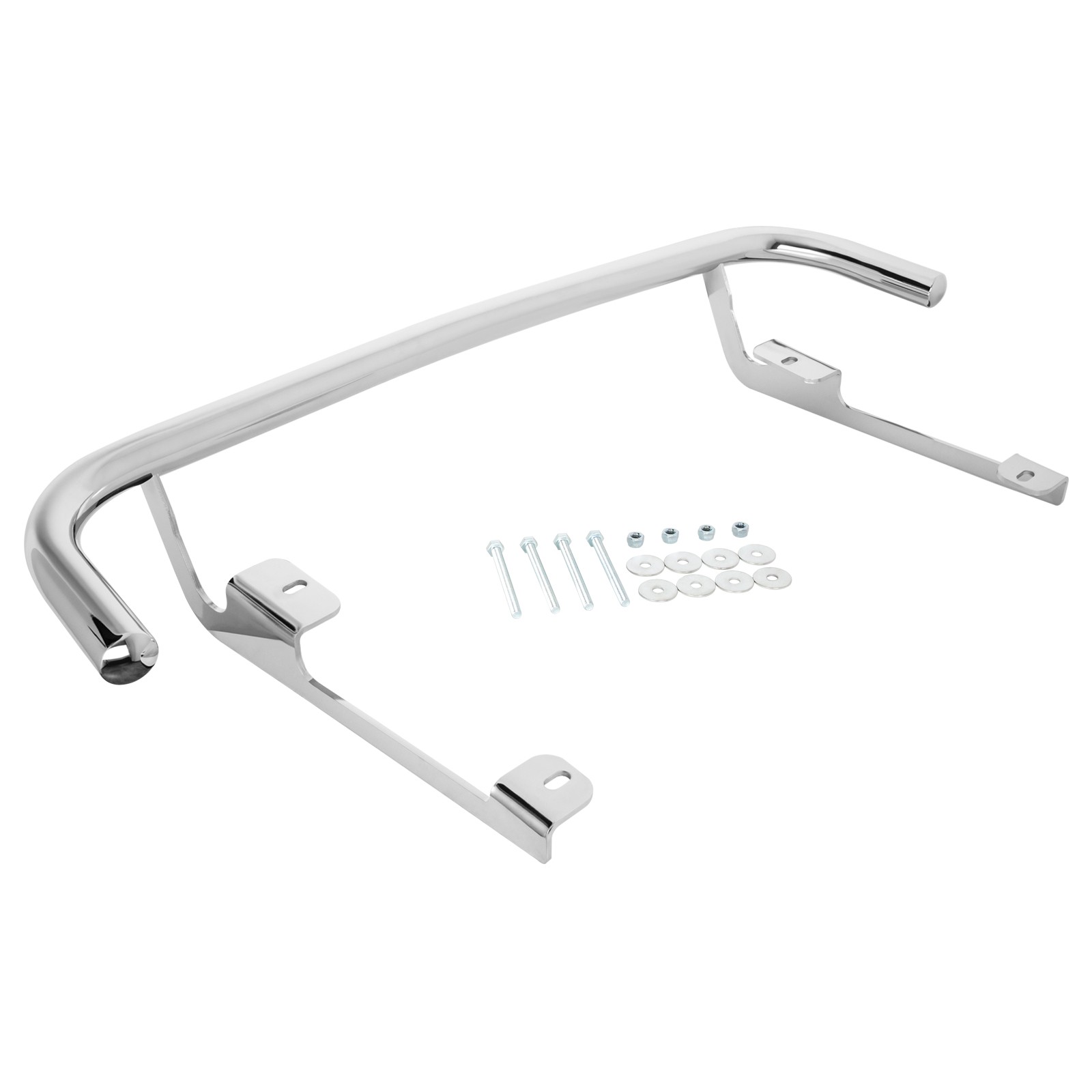 Chrome Rear Bumper Guard for Harley Tri Glide Trike 2009-2024 Chrome Rear Bumper Guard for Harley Tri Glide Trike 2009-2024