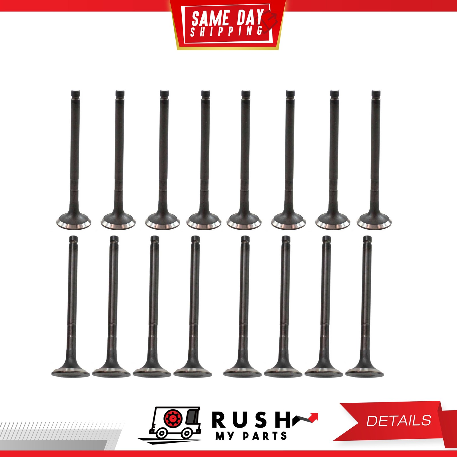 88-93 Exhaust Intake Valve Kit For Geo 1.6L L4 DOHC 16v DNJ VK16920 88-93 Exhaust Intake Valve Kit For Geo 1.6L L4 DOHC 16v DNJ VK16920