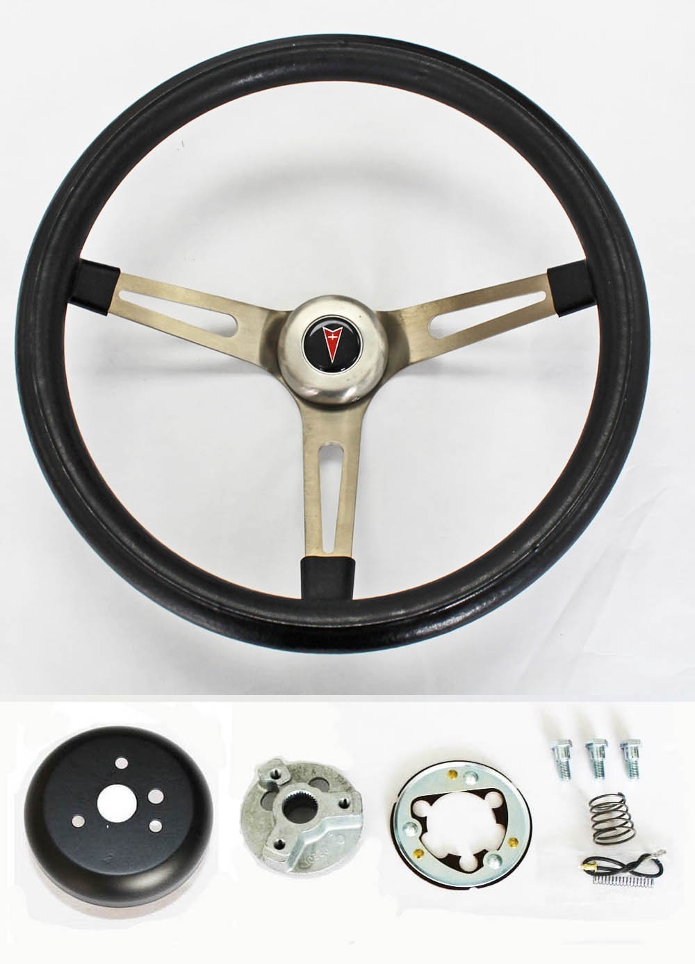 1964-1966 Pontiac Grand Prix LeMans Black Steering Wheel 15\