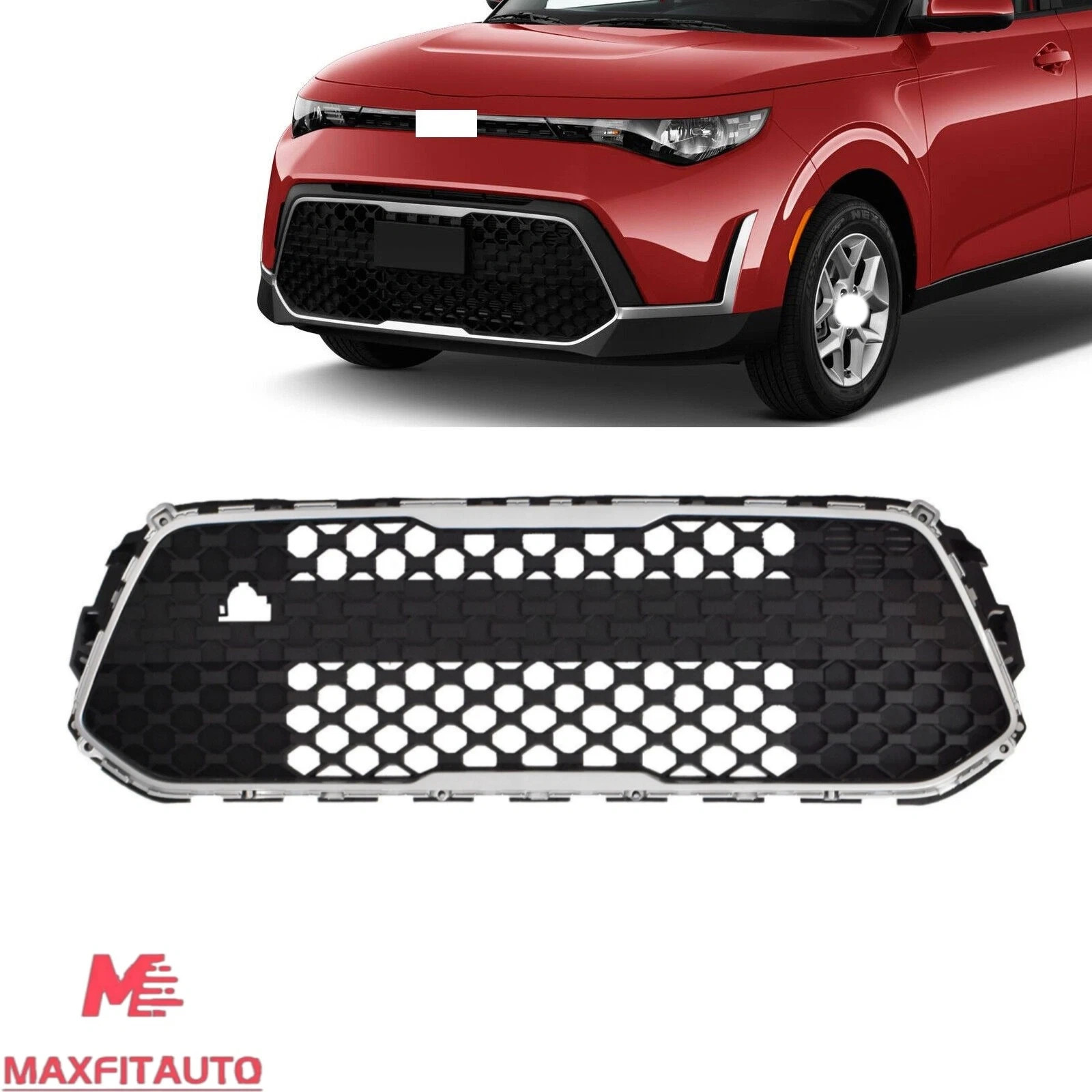 Front Lower Bumper Grille Grill For Kia Soul LX S 2023 2024 2025 86530K0AA0