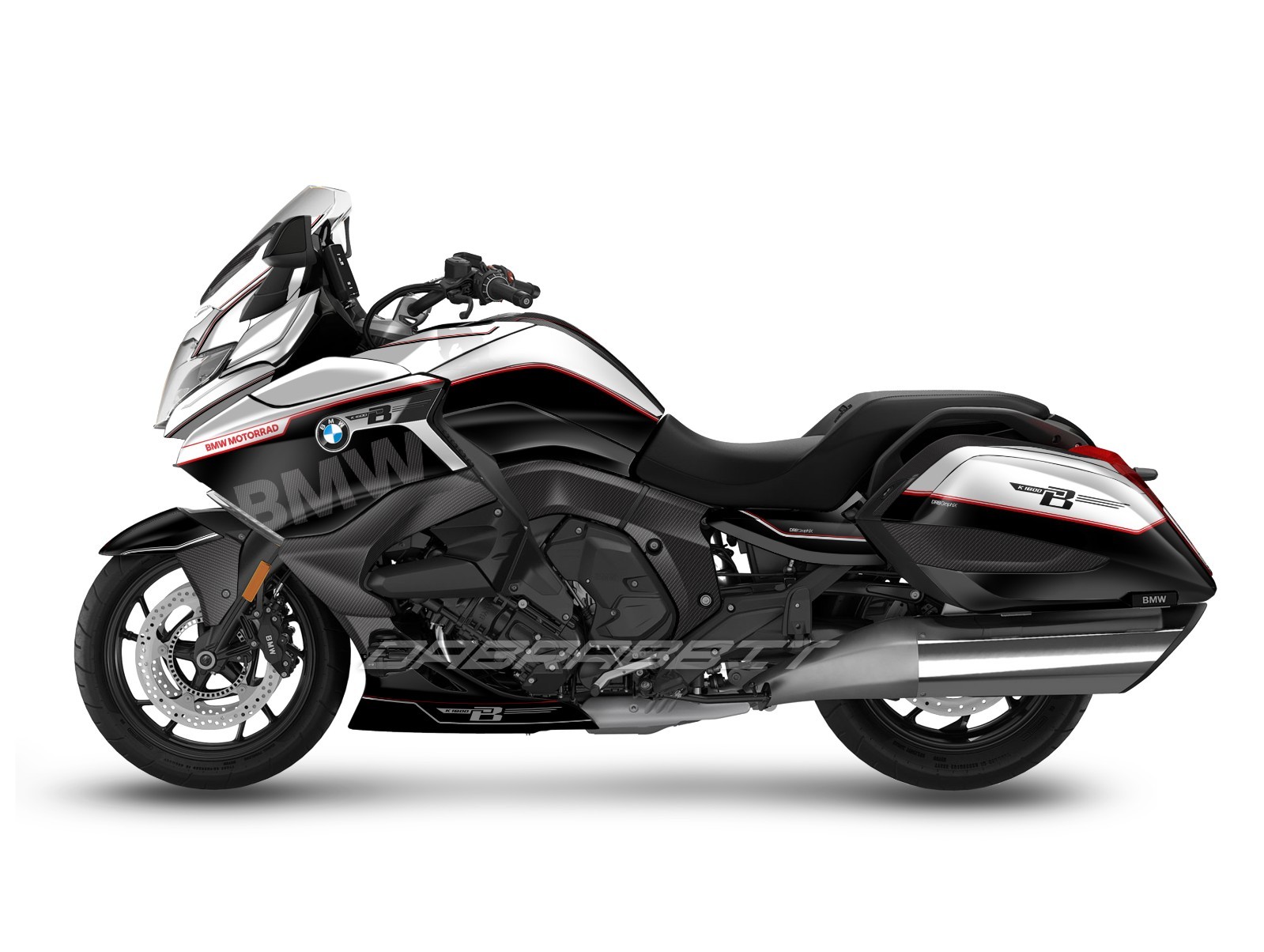 NEW Graphic kit for BMW K 1600 B (2017~) Decal Sticker Kit (719-BW)