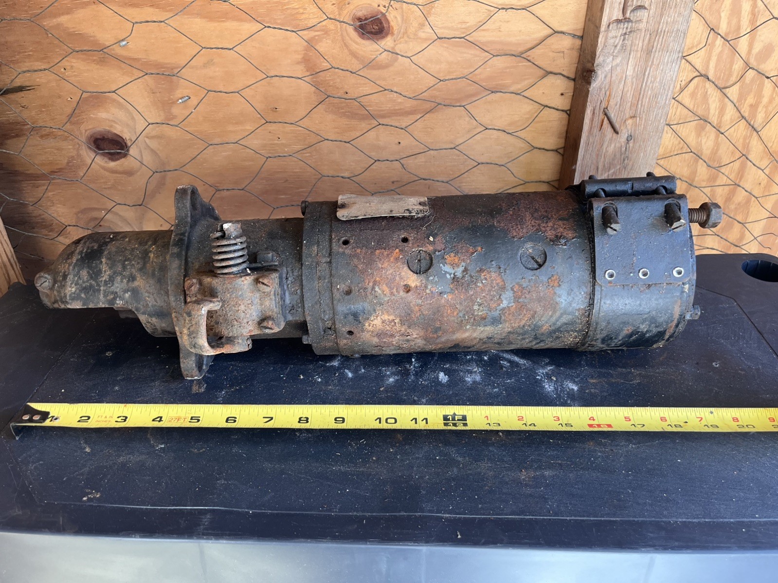 Vintage Heavy Duty Delco Remy Starter Motor Vintage Heavy Duty Delco Remy Starter Motor
