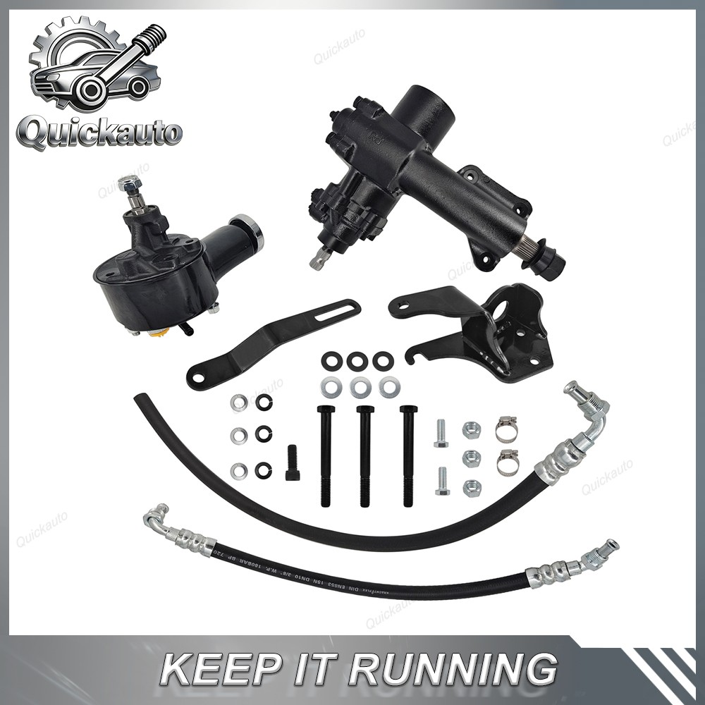 Power Steering Conversion Gear Box Kit For Chevy Bel Air 210 500 1955-1957 New