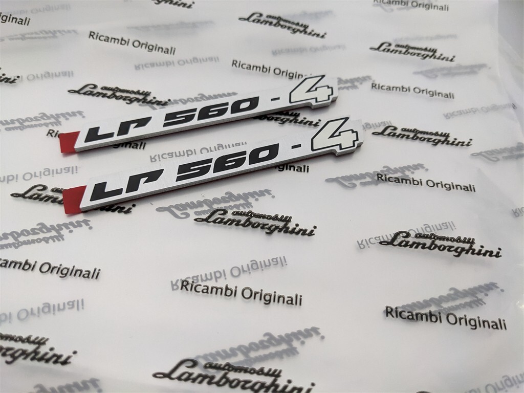 Lamborghini  Gallardo LP560-4 Coupe Roadster Decorative Emblem Set 400854499B