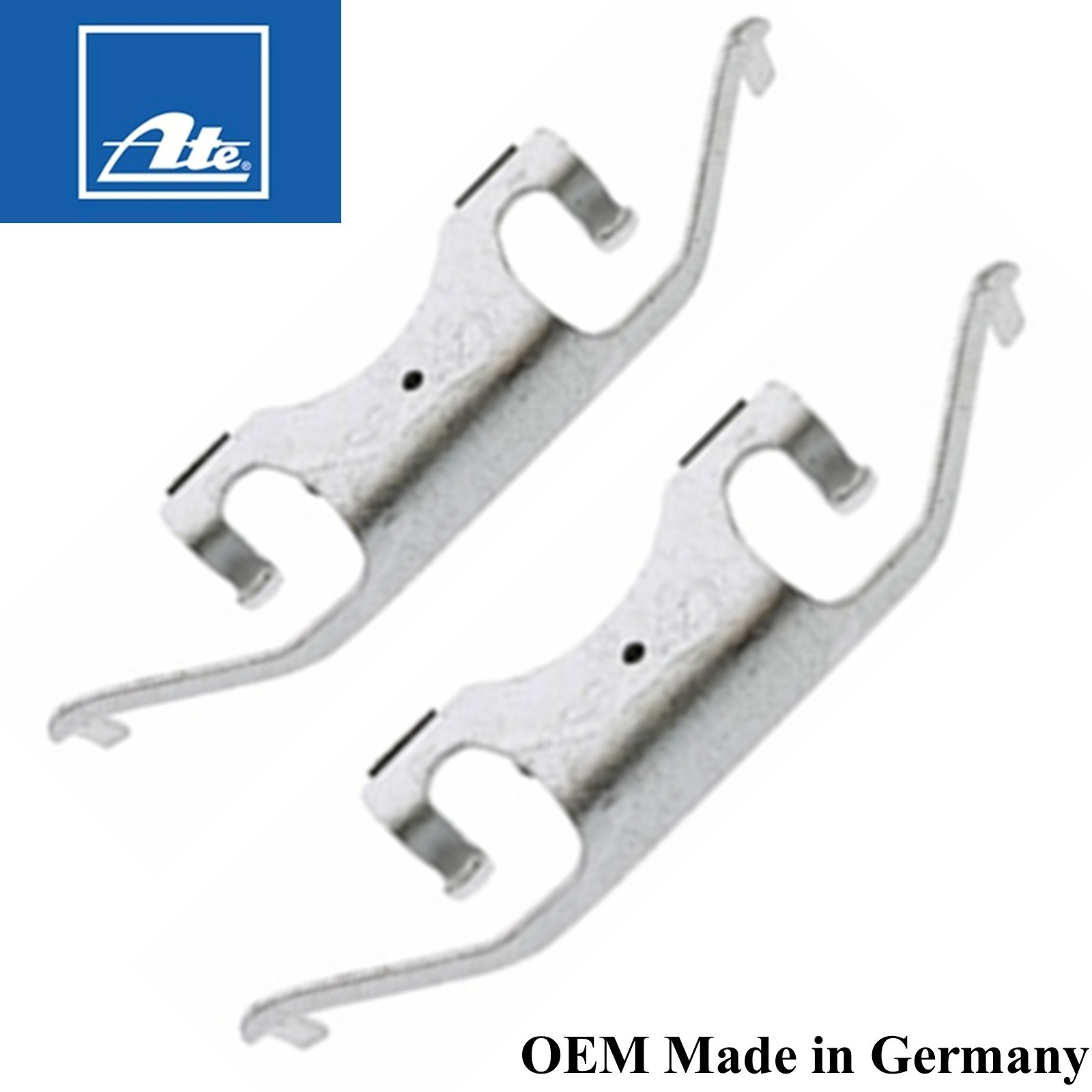 2 X 00-14 Mercedes CL E GL ML R S SL Rear Brake Pad Anti Rattle Retainer Springs