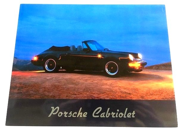 1985 Porsche 911 Cabriolet Print 8x10 #W207 - Photo Card 1985 Porsche 911 Cabriolet Print 8x10 #W207 - Photo Card