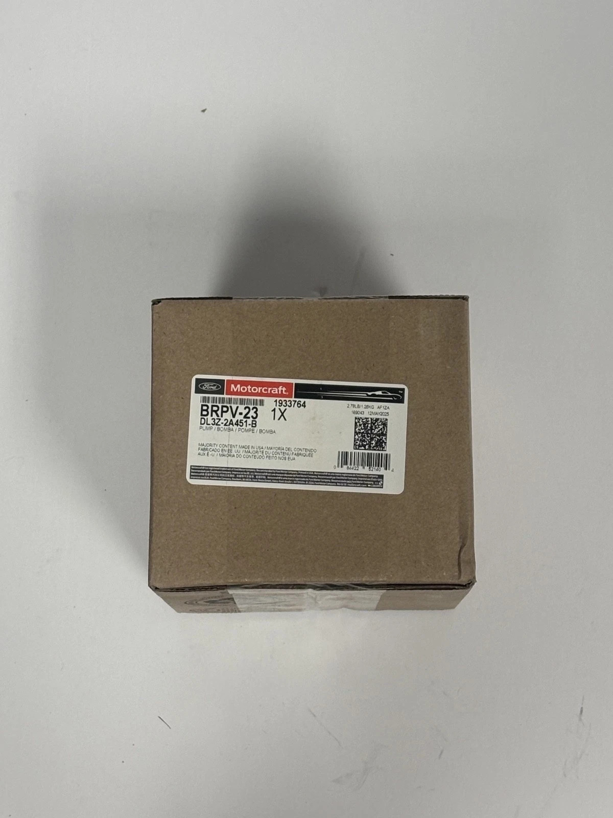 Genuine OEM Motorcraft Vacuum Pump - Ford (BRPV-23) Genuine OEM Motorcraft Vacuum Pump - Ford (BRPV-23)