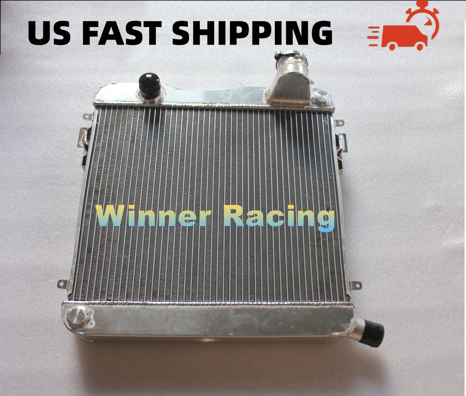 Fit Opel Rekord D 1.9/1.9 S; 2.0/2.0 S 19N 19SH 20 S 1972-1977 aluminum radiator