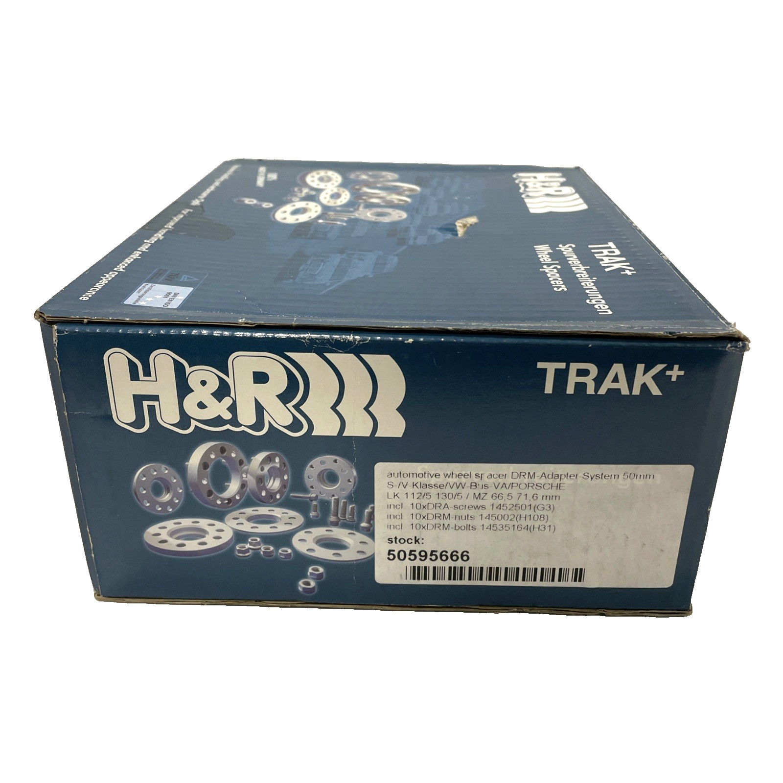 H&R TRAK+ 25mm Wheel Adapter (pair) 5x112 to 5x130 66.5mm to 71.6mm 50595666