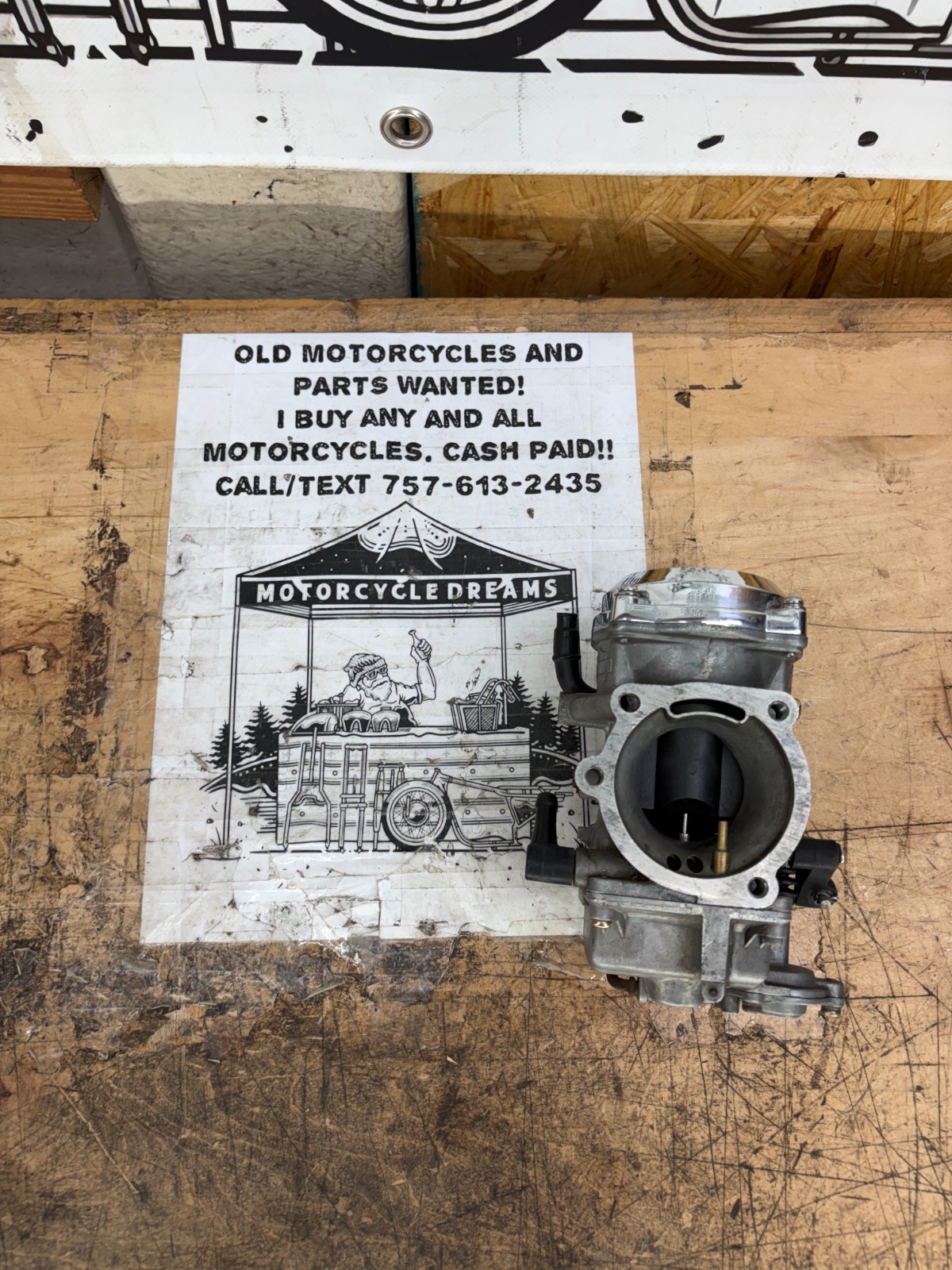 REBUILT Harley Davidson CV Carburetor w/ Dynojet Thunderslide Jet Kit 