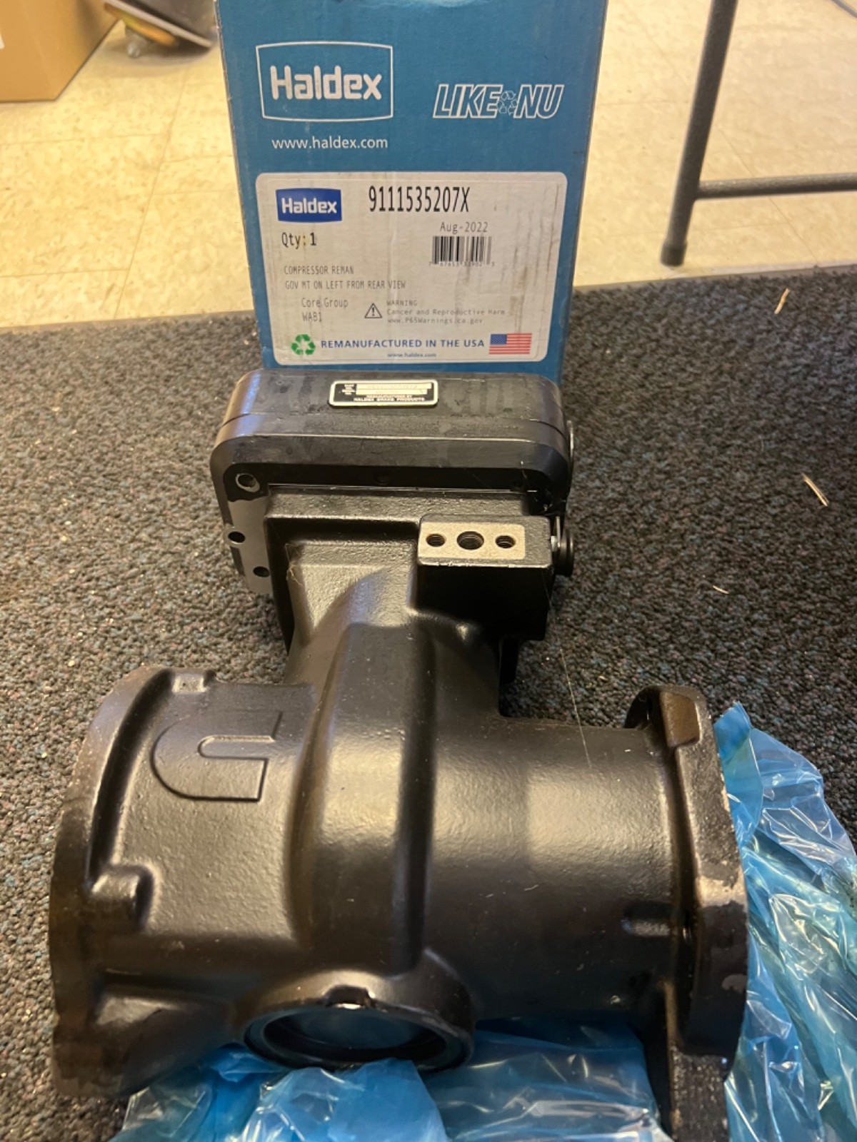 9111535207X haldex Reman Air Commpressor 9111535207X haldex Reman Air Commpressor