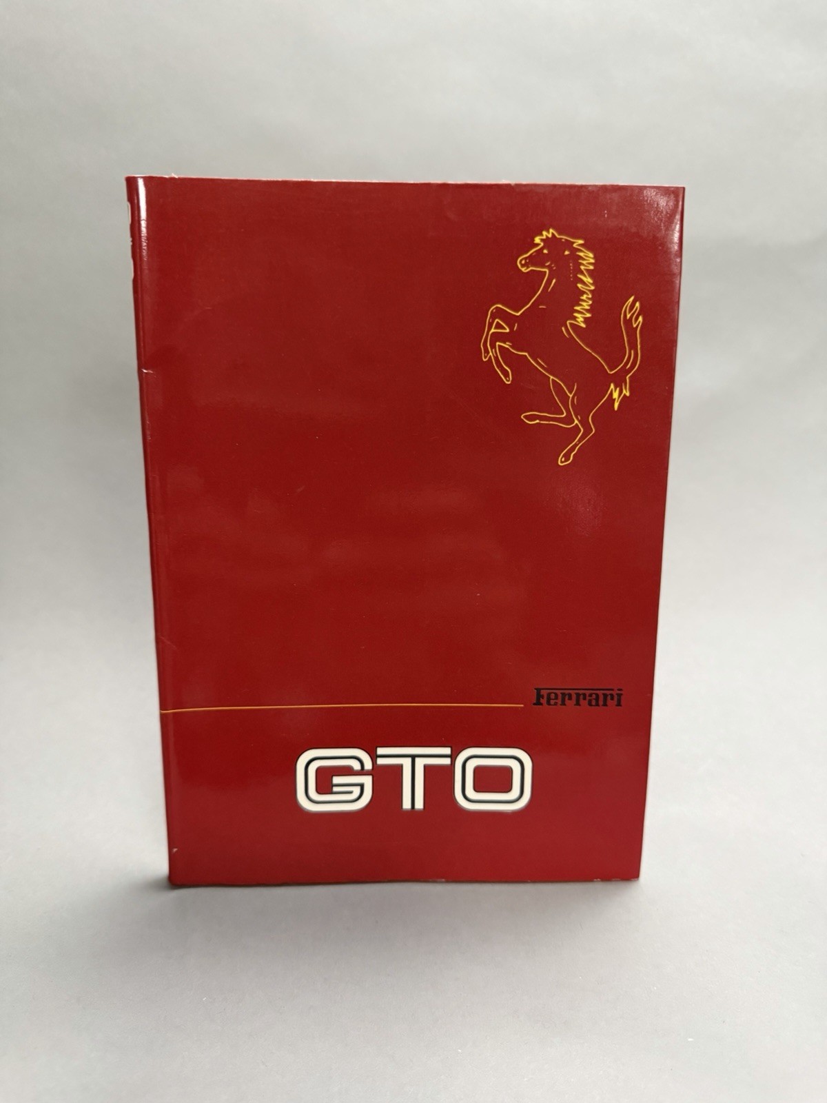 Ferrari GTO Owners Manual Original
