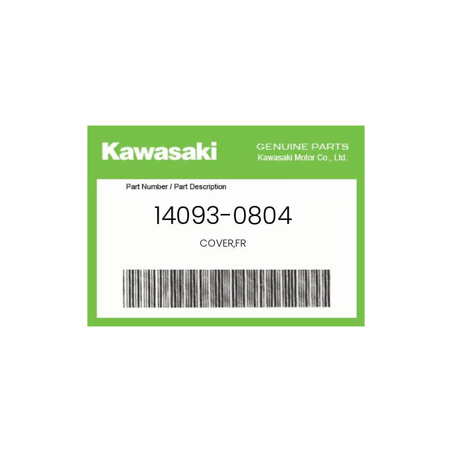 Kawasaki Genuine Cover,Fr - 14093-0804 Kawasaki Genuine Cover,Fr - 14093-0804