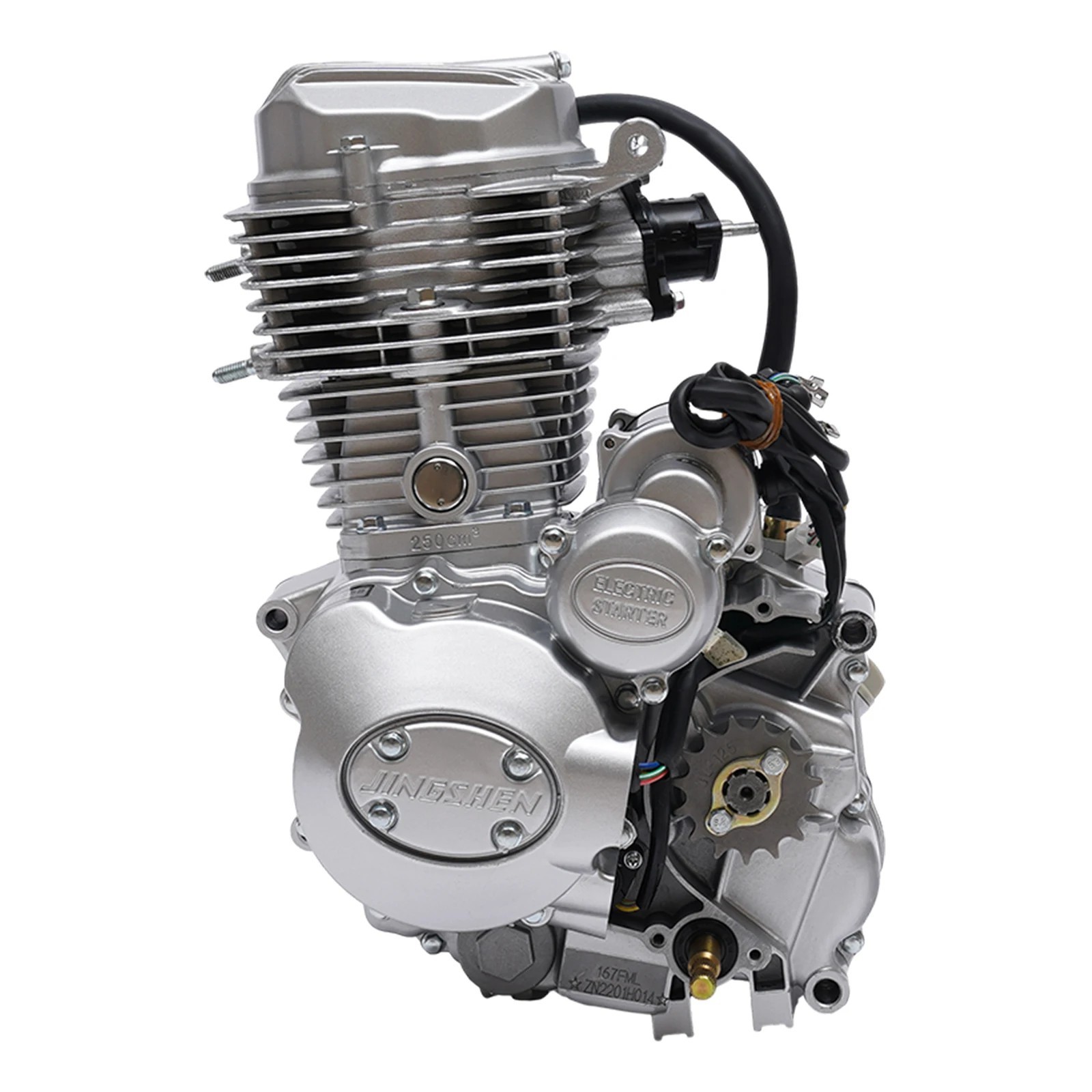CG250 250cc 4-Stroke 5-Speed Transmission Complete Engine CG250 250cc 4-Stroke 5-Speed Transmission Complete Engine