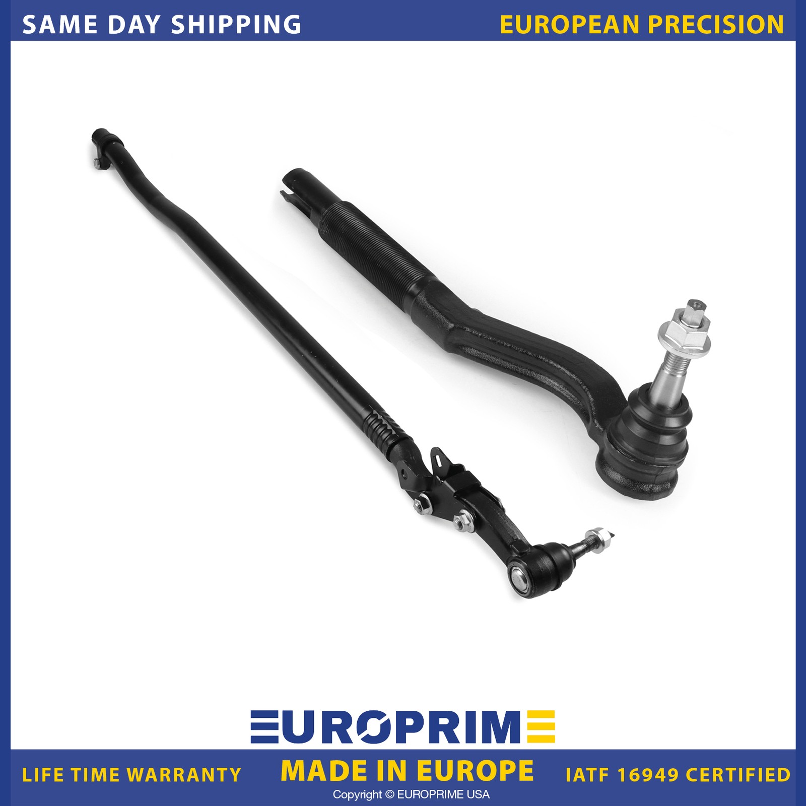 Front Outer Tie Rod End Set for 20-25 Jeep Gladiator 18-25 Wrangler 68258762AC Front Outer Tie Rod End Set for 20-25 Jeep Gladiator 18-25 Wrangler 68258762AC