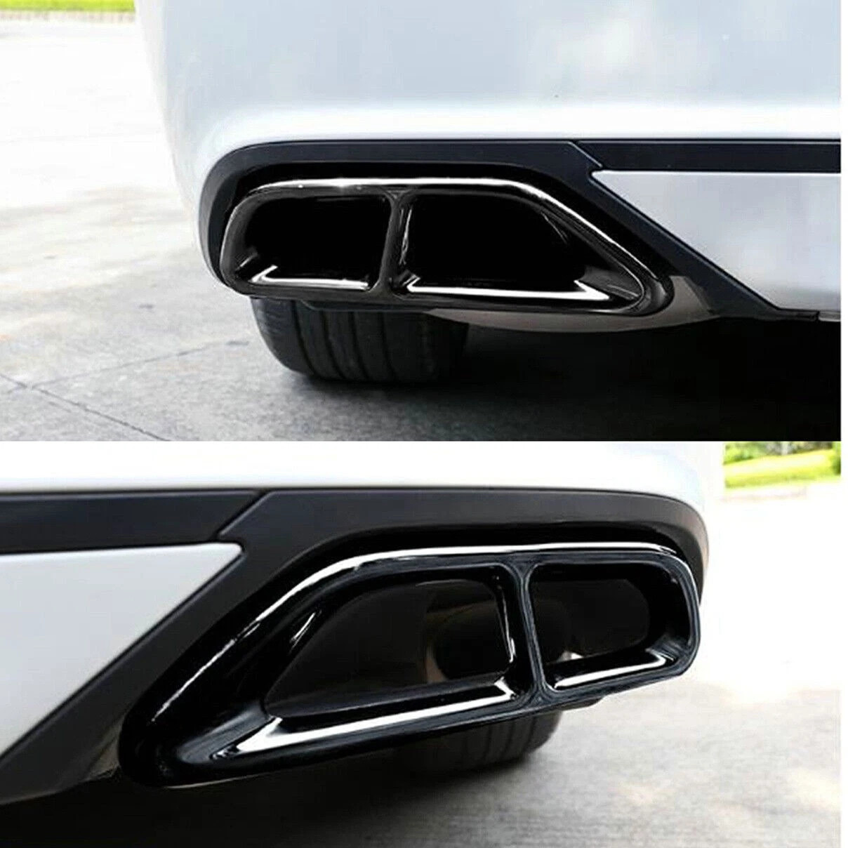 Car Rear Cylinder Exhaust Pipe Cover Trim For Honda Accord 2018-2022 Accessories Car Rear Cylinder Exhaust Pipe Cover Trim For Honda Accord 2018-2022 Accessories