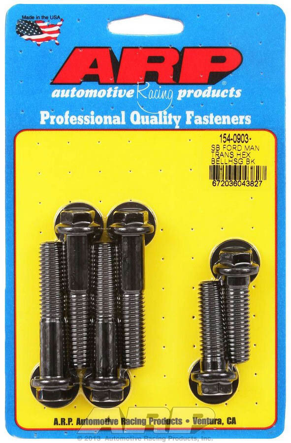 ARP Bellhousing 6pt Bolt Kit - 289, 302 and 351W SBF w/Manual Trans