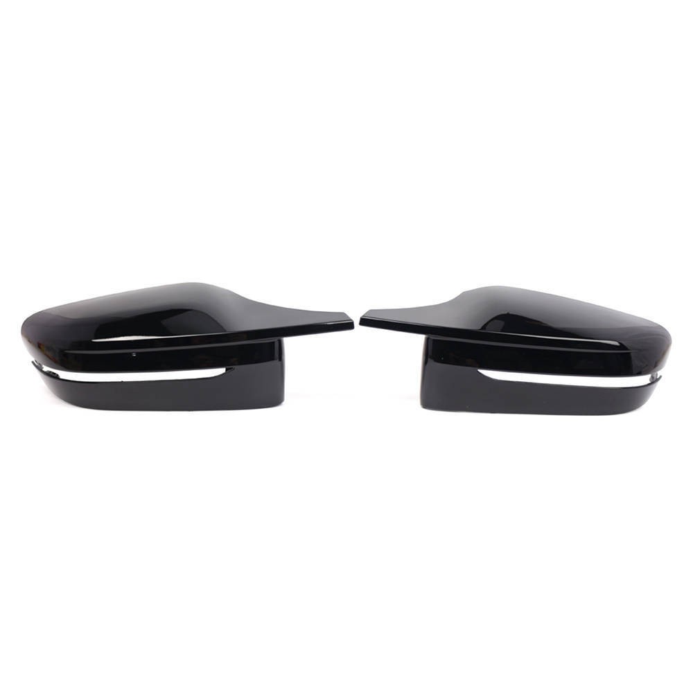 M Style Mirror Caps Gloss Black Pair For BMW G20 G30 G11 2016-2024 LHD