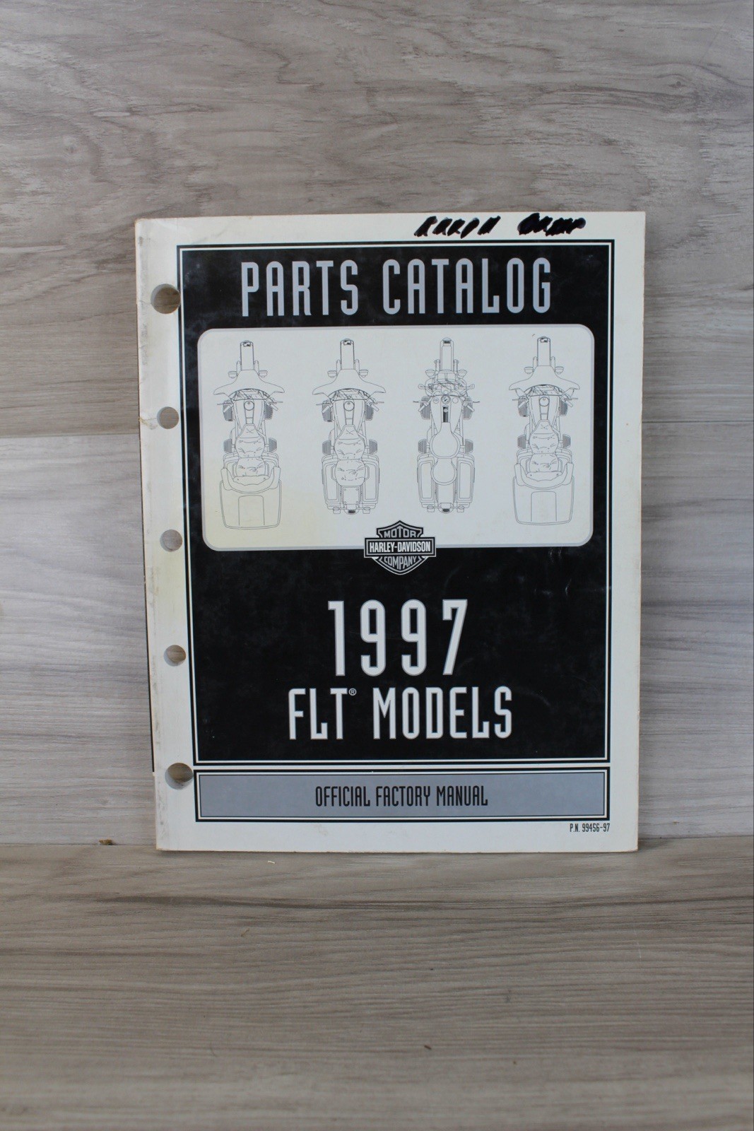 Harley-Davidson Official Factory 1997 FLT Parts Catalog 99456-97 Harley-Davidson Official Factory 1997 FLT Parts Catalog 99456-97