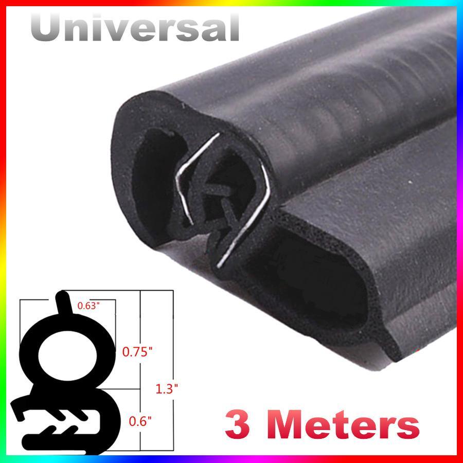 3M EPDM Rubber Seal Car Door Seals Weatherstrip Body Mounted Front Left Or Right