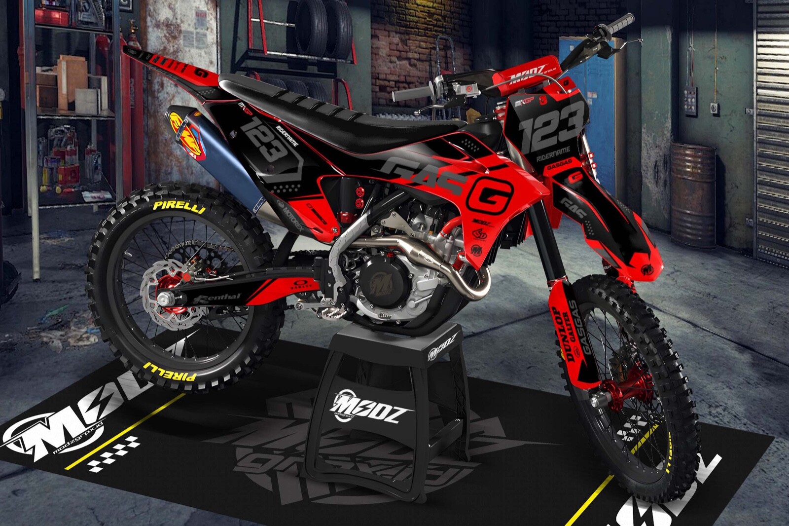 Fits GASGAS EC125/250/350/450 MC125/250/350/450 2021 2022 2023 GRAPHIC KIT decal