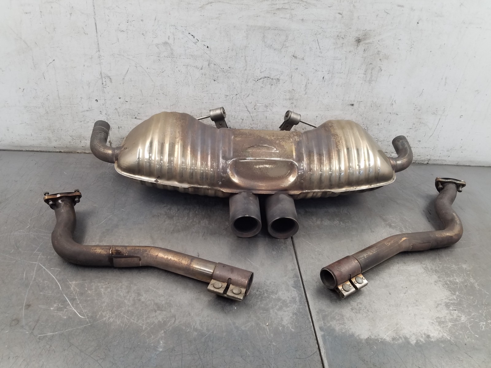 2007 Porsche Cayman S 987  FVD Brombacher Muffler Assembly  #2381 E1