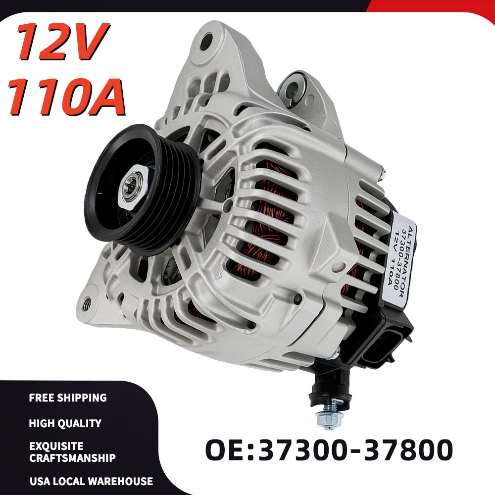 37300-37800 Alternator For Hyundai Santa Fe 2005-06 2.7L Hyundai Sonata Tiburon