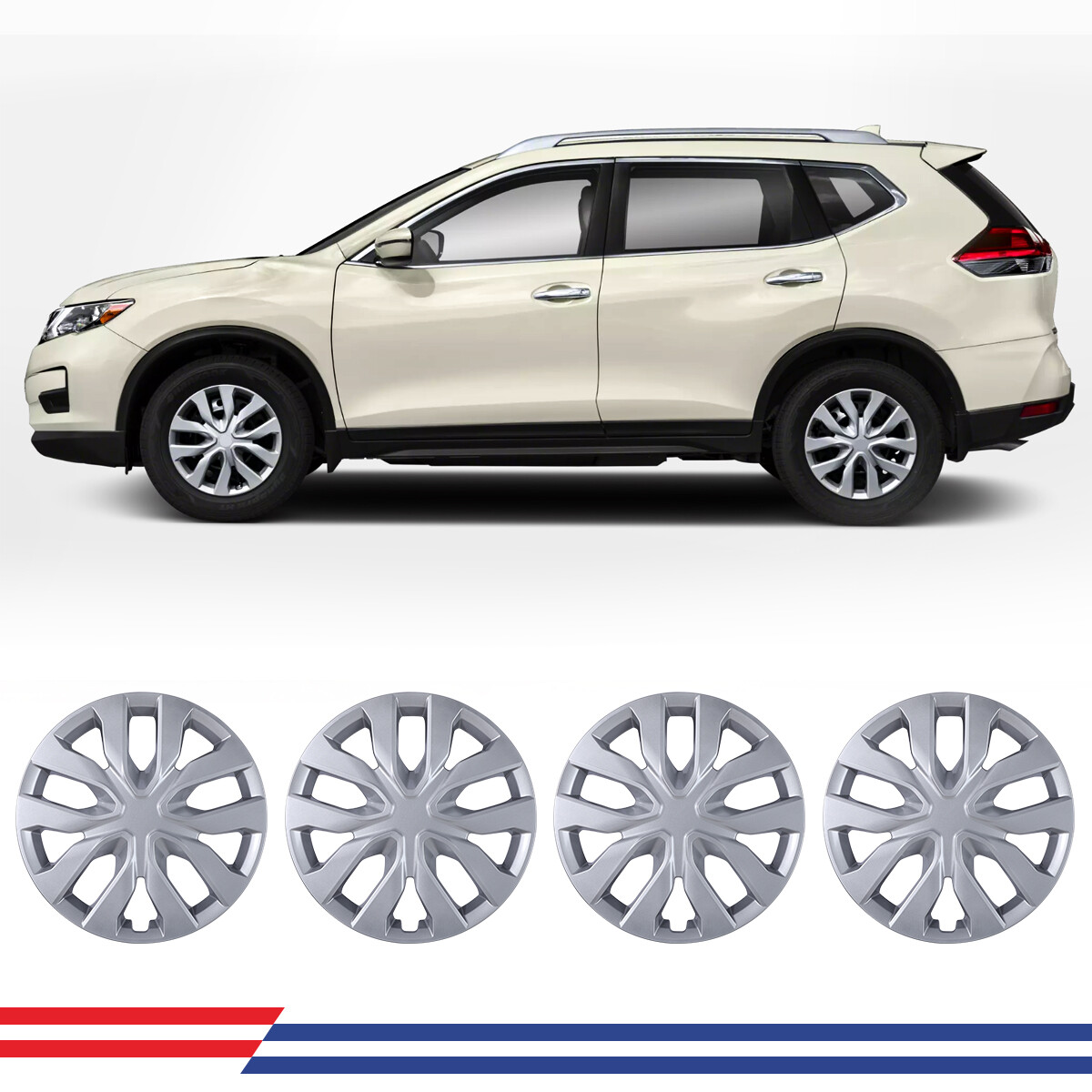 4 Pack Wheel Covers 17 