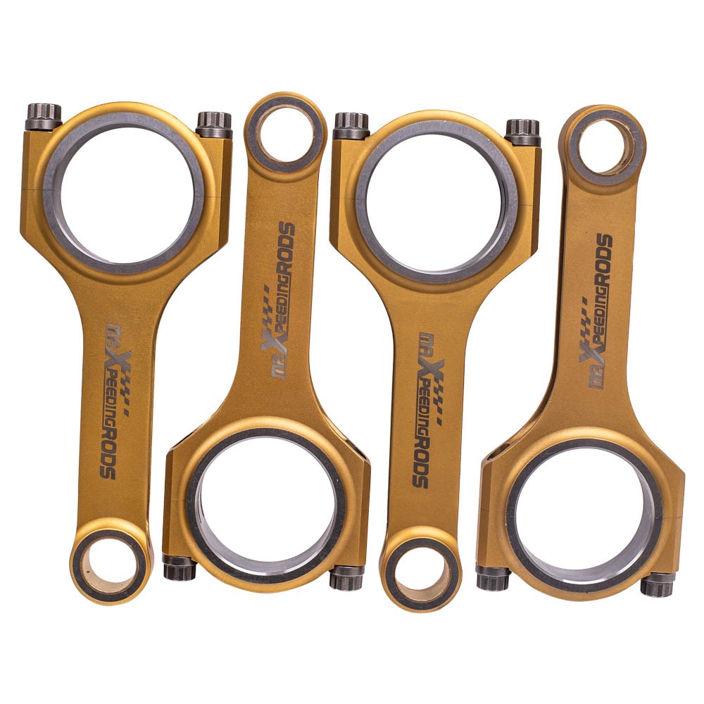 Titanized Connecting Rod Rods For Opel Calibra 2.0L C20xe C20LET Z20LET 143mm