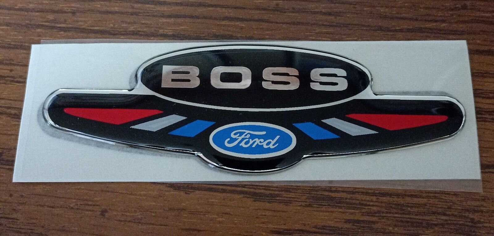 Ford Boss 3D Stick On Emblem Thunderbird Mustang F150 Explorer Fairlane New
