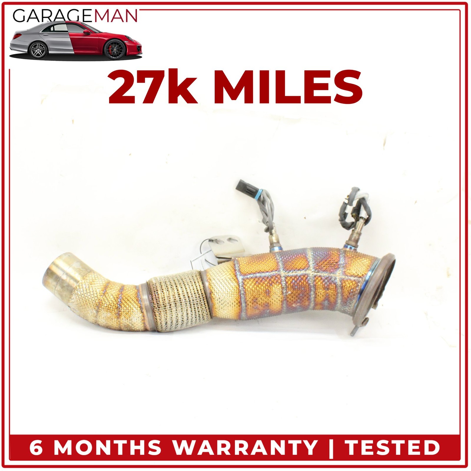 2019-2025 BMW M340i G20 B58 3.0L VRSF Exhaust Pipe