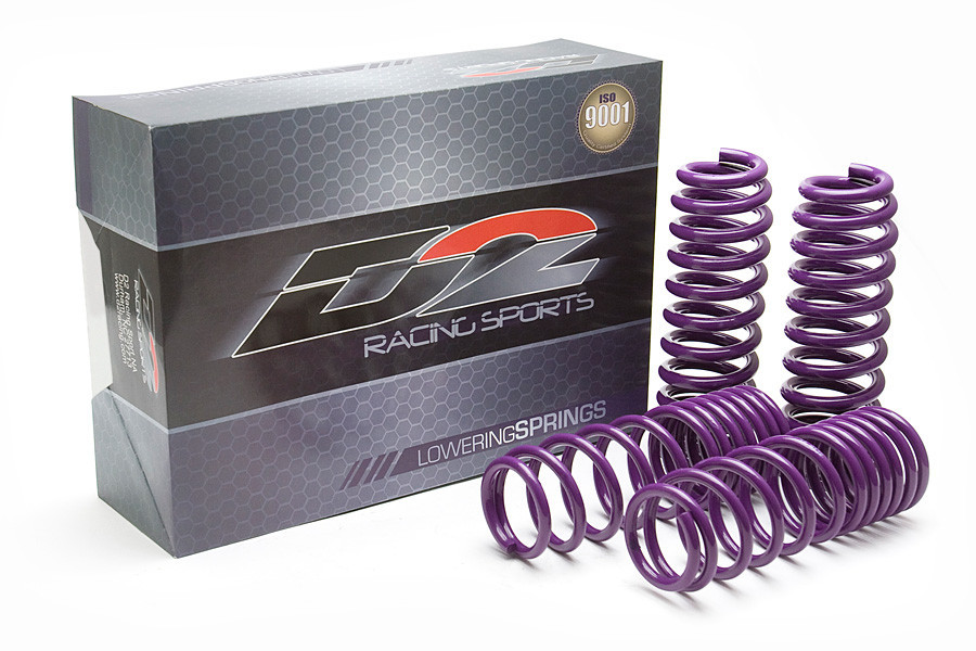 D2 Racing Lowering Springs Suspension 2015+ Ford Mustang Drop F-1.7 R-1.8 V8 V6